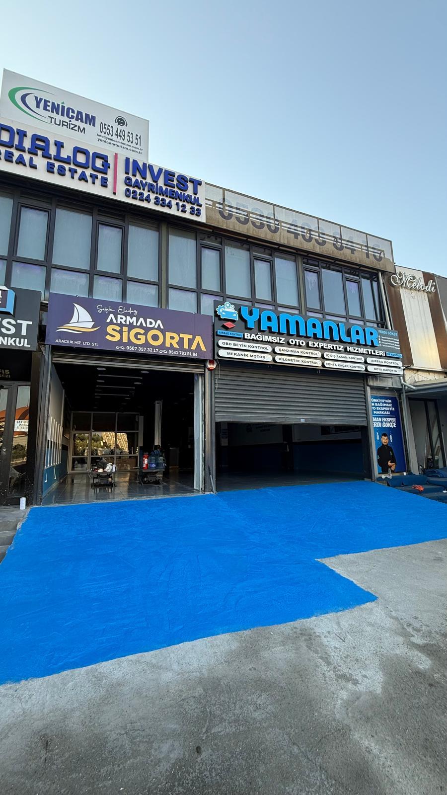 Yamanlar Osmangazi Konum